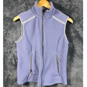 VTG Y2K (2000) Patagonia Womens Synchilla Full Zip Vest Size Medium Lavender USA
